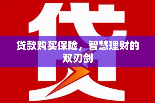 澎湖贷款购买保险，智慧理财的双刃剑