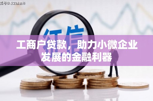 临湘工商户贷款，助力小微企业发展的金融利器