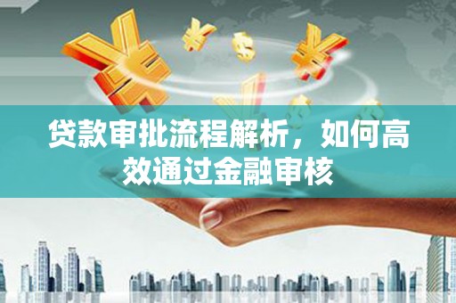 岗巴贷款审批流程解析，如何高效通过金融审核