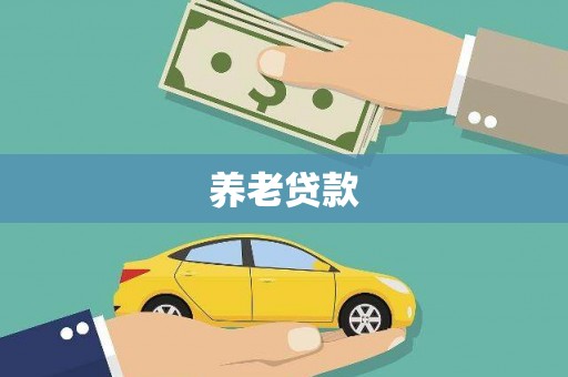 北关养老贷款