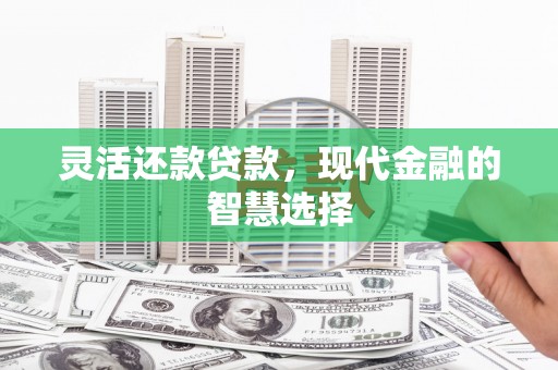 邓州灵活还款贷款，现代金融的智慧选择