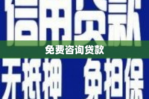 金湖免费咨询贷款