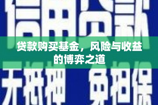 荣县贷款购买基金，风险与收益的博弈之道