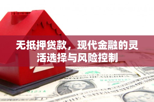 宣城无抵押贷款，现代金融的灵活选择与风险控制