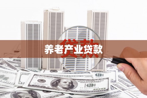 山阳养老产业贷款