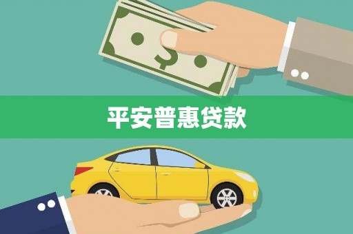 文水平安普惠贷款