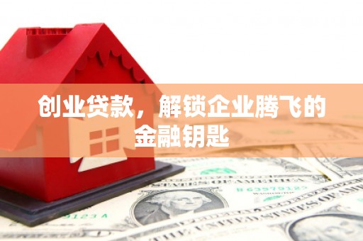丰原创业贷款，解锁企业腾飞的金融钥匙