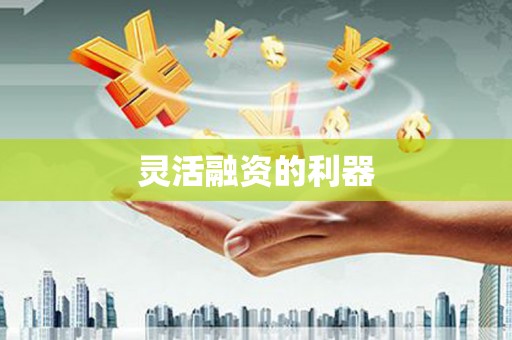 淮上灵活融资的利器