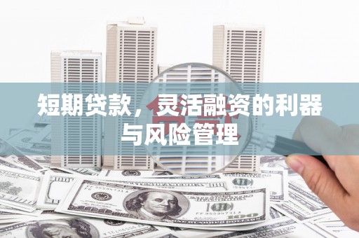 天宁短期贷款，灵活融资的利器与风险管理